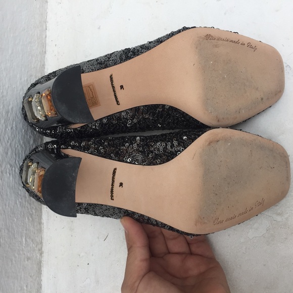 Dolce & Gabbanna Sequined Crystals Jackie Pumps - Picture 6 of 8